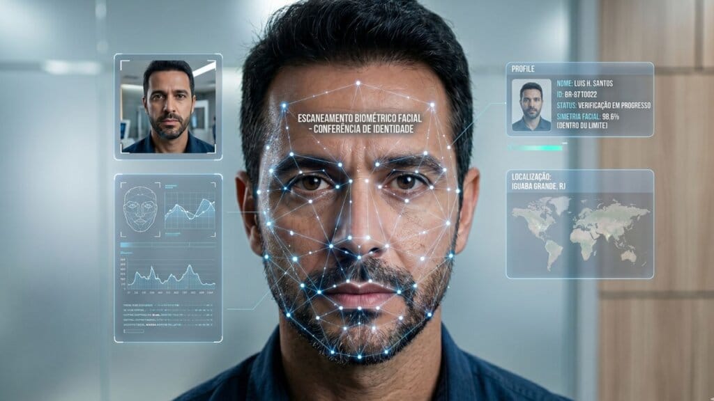 Erro na Validação Facial da CNH Digital: Como Resolver? 1 Motorista resolvendo erro na validação facial da CNH digital.