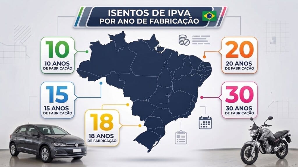 carros isentos de ipva em 2026 1